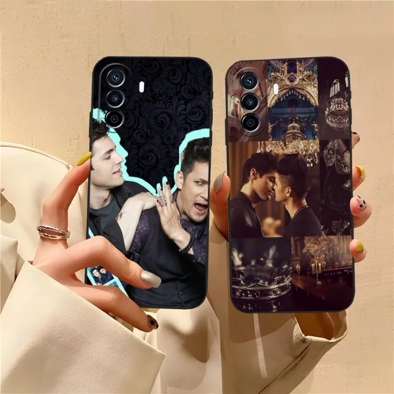 Shadowhunters Malec Phone Case Fundas For Huawei P50 Lite P30 P40 P20 P10 Mate 60 40 Pro Plus Psmart Z 6 7 9 Coque