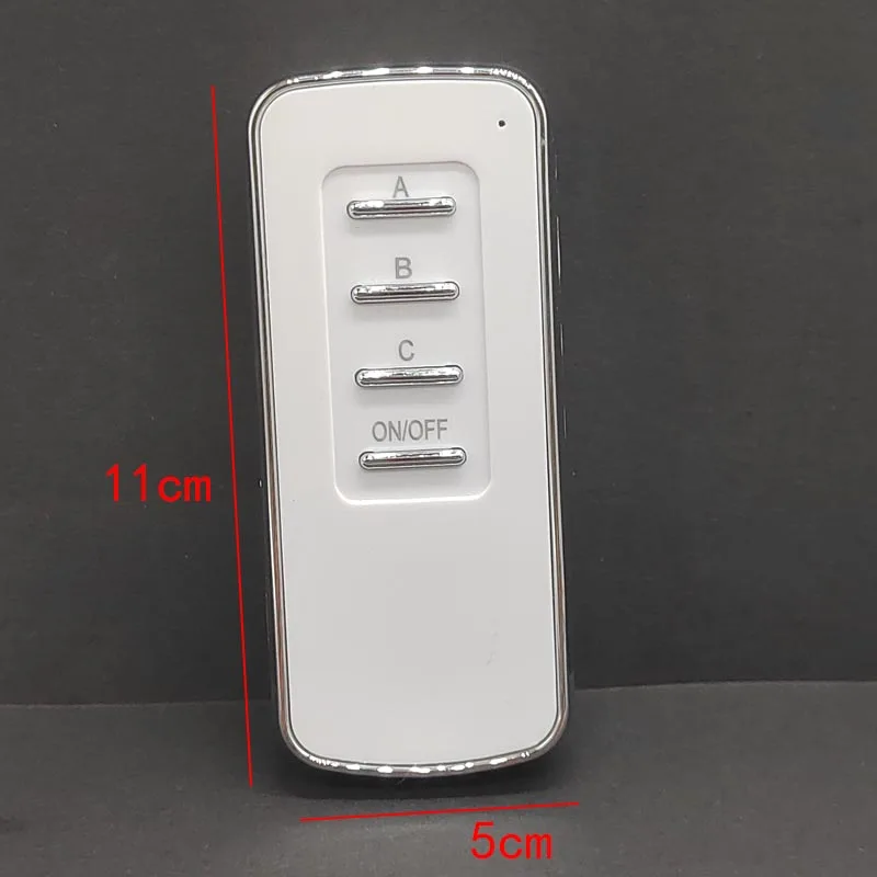 Segmentation switch 220V three way ceiling light wireless control remote control lamp segmentation device