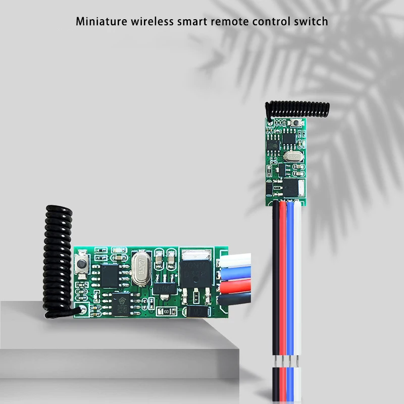 433MHz DC 5 24V 1CH Mini Relay Wireless RF Remote Control LED Lamp Controller Switch Receiver Transmitter