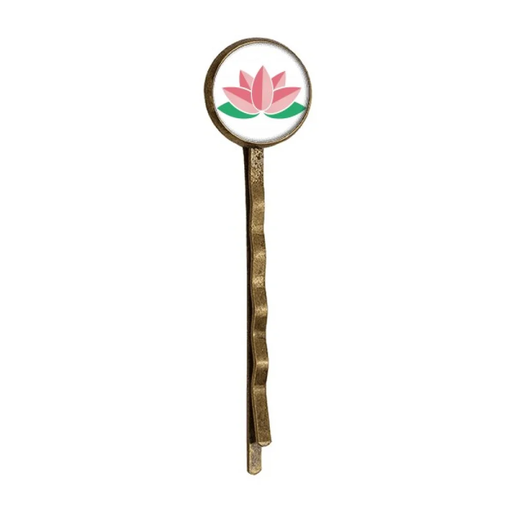 

Flower Lotus Lotus Flower Retro Metal Hair Bobby Pin Headwear