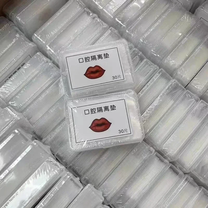 30pc Microblading Tattooed Lip Oral Isolation Pad Tattoo Body Art Product Tattoo Lip Protective Pad Film Tattoo Accesories 1 Box