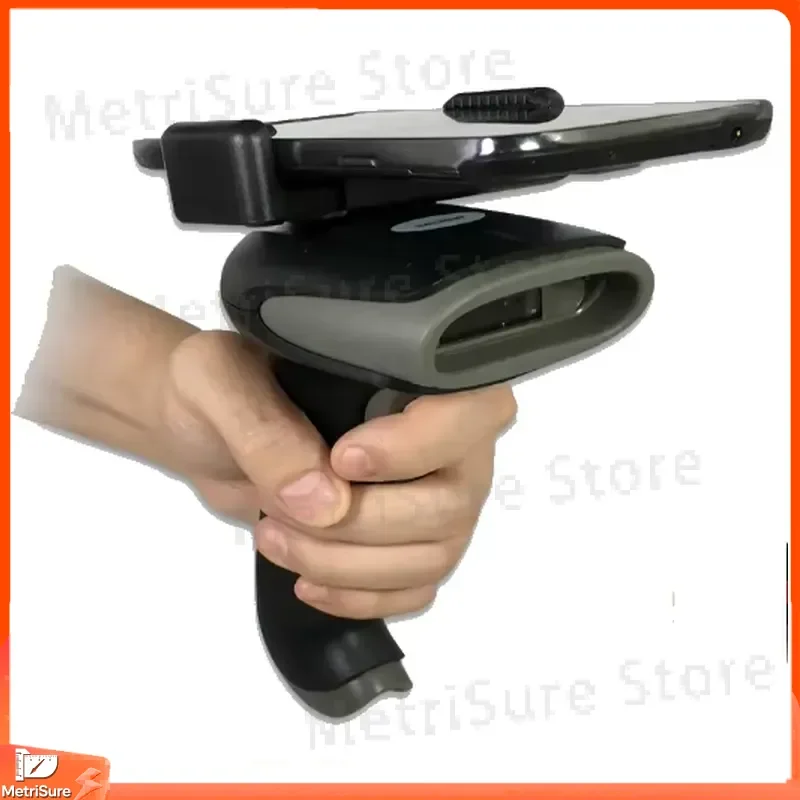 1D 2D Handheld Wired USB Barcode Scanner with Stand for Automatic Continuous Scanning Desktop POS Retail Inventory Management