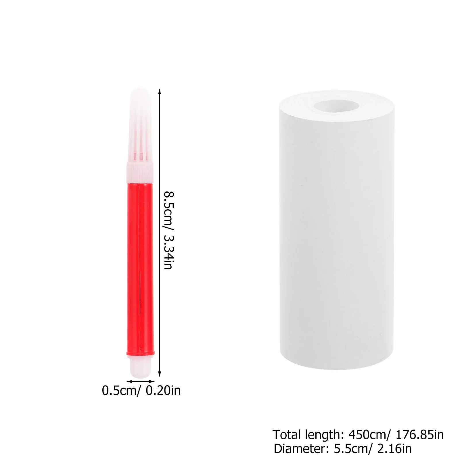 1 комплект наклеек для термопринтера, легко снимается и приклеиваемые, матовая поверхность, закругленные углы для различных случаев, наклейка для термопринтера