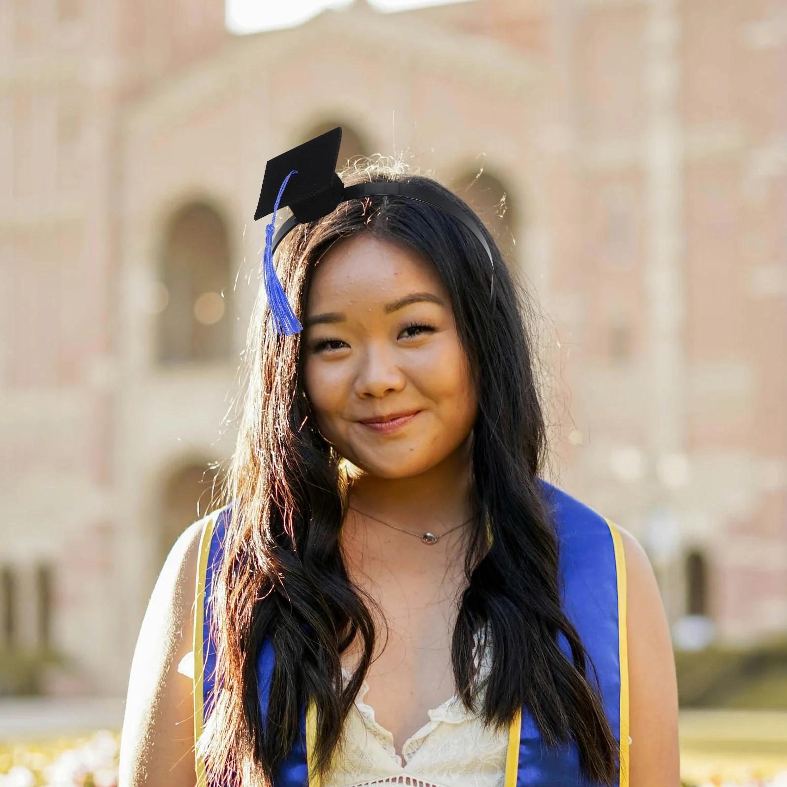 عصابة رأس صغيرة للتخرج، عصابة رأس خفيفة الوزن لحفلات Grad، إكسسوارات شعر Grad