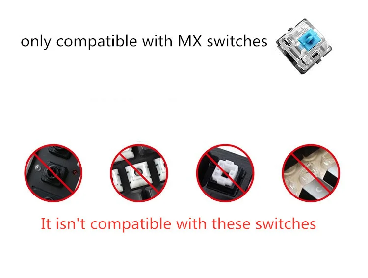 Blue Glacie Transparent Keycaps 130 Keys DIY for Gaming Mechanical Keyboard Chreey Profile PC Keycap RGB Game Keyboard Keycaps