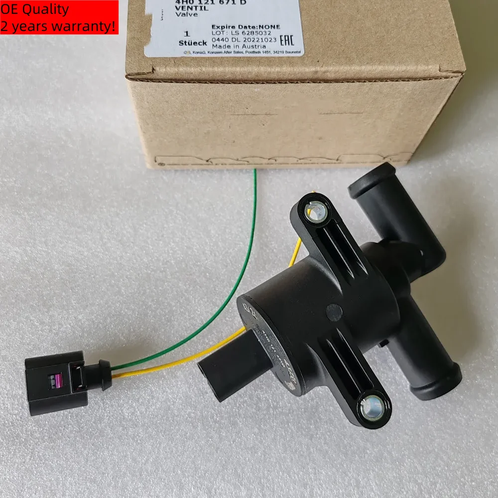 

Premium 4h 0121671d AC Heater Control Water Valve Plug Kit 4h0121671b for Audi A6 Q7 VW GTI Tiguan Golf 7 Passat B8