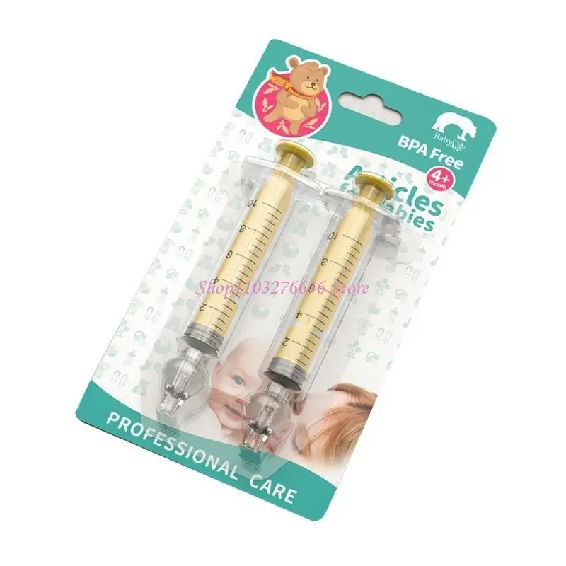

R6FD Nasal Irrigator Baby Nasal Irrigator Portable Infant Nose Cleaner Set