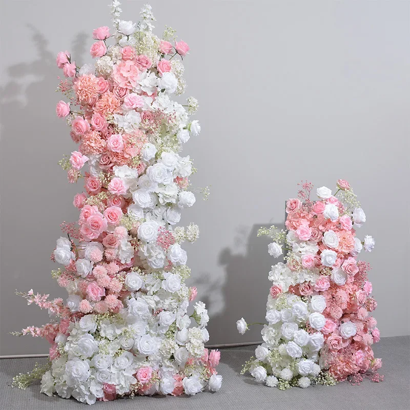 Baby Shower Decorations Welcomesign with Pink Flowers Artificial Flowers Safe Tableware & Table Decorations Parties