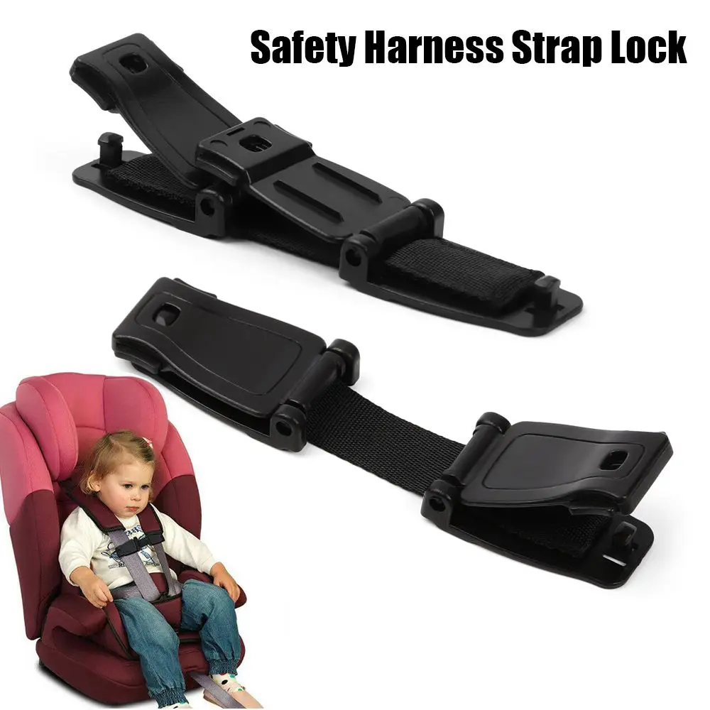 Buggy Highchair Adjustable Universal Safety Harness Lock Chest Clip Car Seat Strap Backpack Button