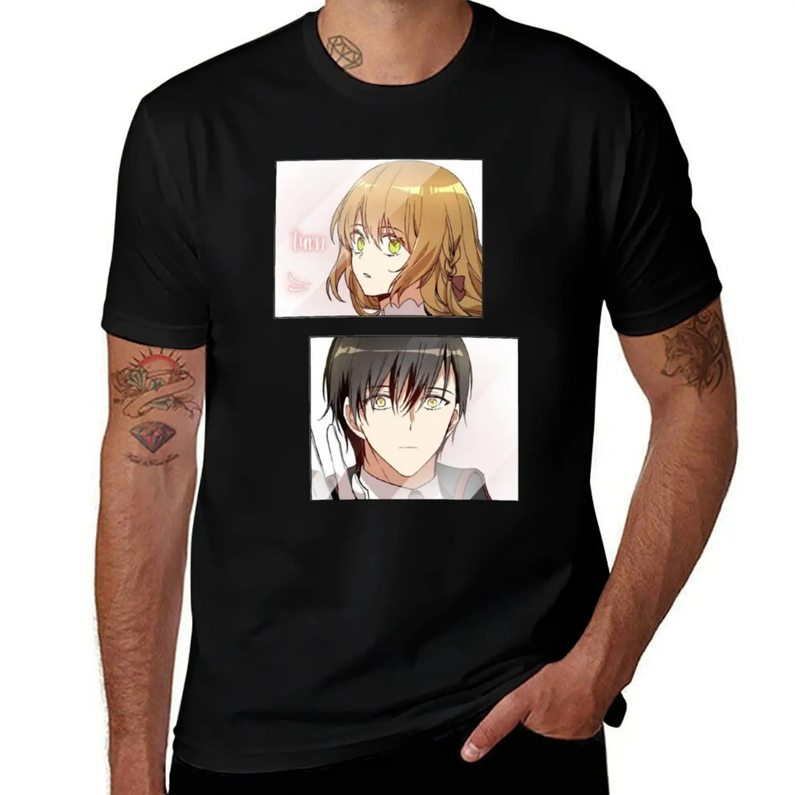 

Raeliana × Noah why raeliana ended up at the duke's mansion T-Shirt Regular Fit Plain Tee Shirt
