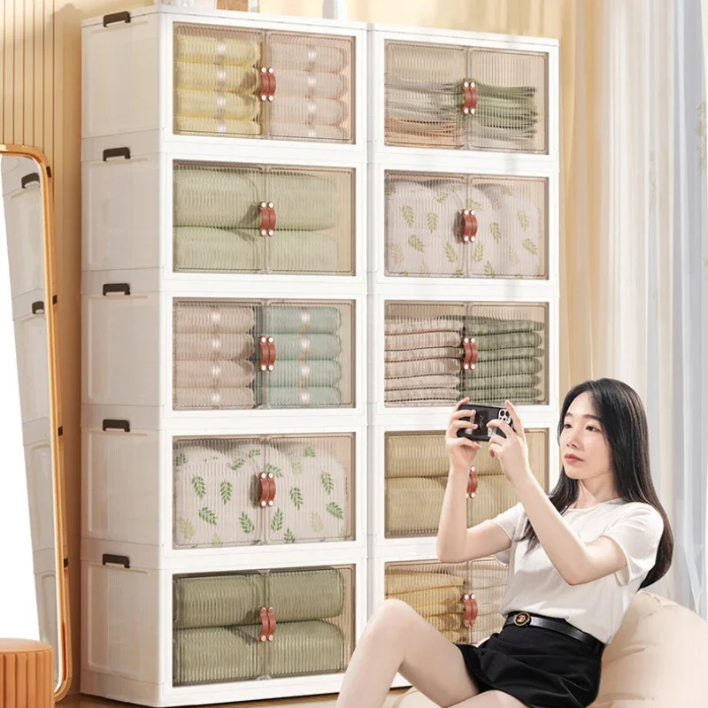 Multi-layer Drawer Storage Cabinets - Household Living Room Toy and Snack Organizer, Efficient Clothes Organizing Cabinet