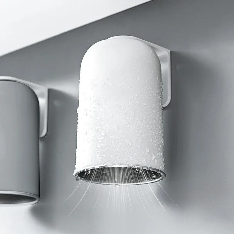 Magnetic Mouthwash Cup 304 Stainless Steel Tooth Brushing Cups Wall Mounted No Punching Household Water Cup Large Capacity양치컵
