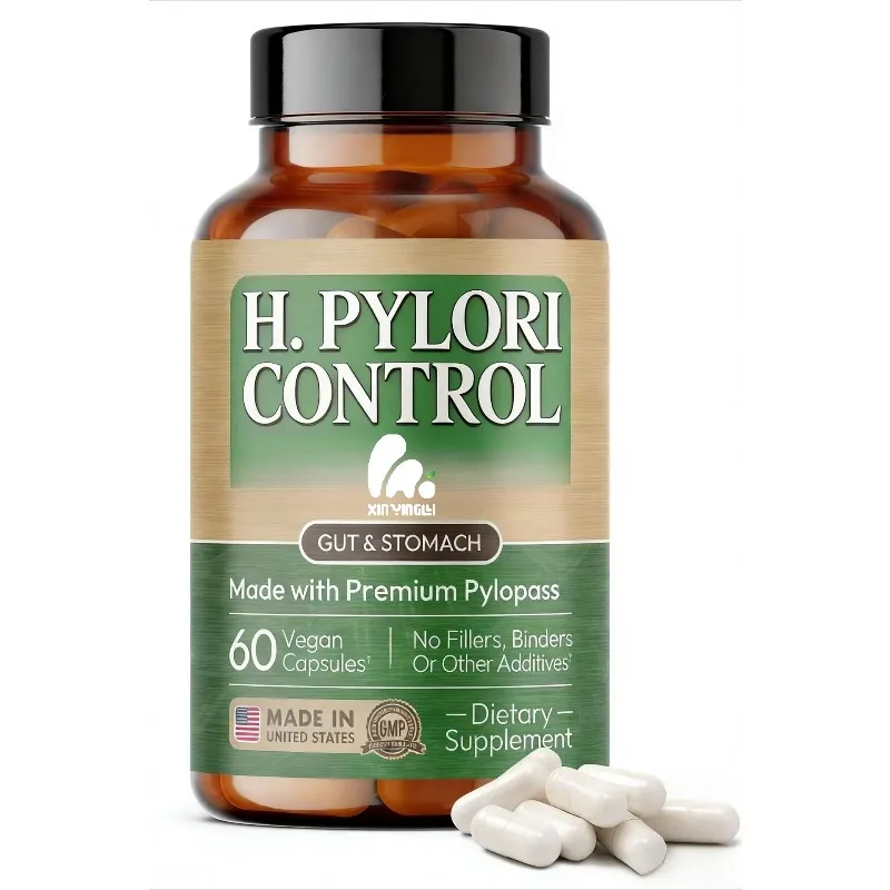 Helicobacter piclori cápsulas -200 mil millones de CFU/g soporte para la salud intestinal y gastrico
