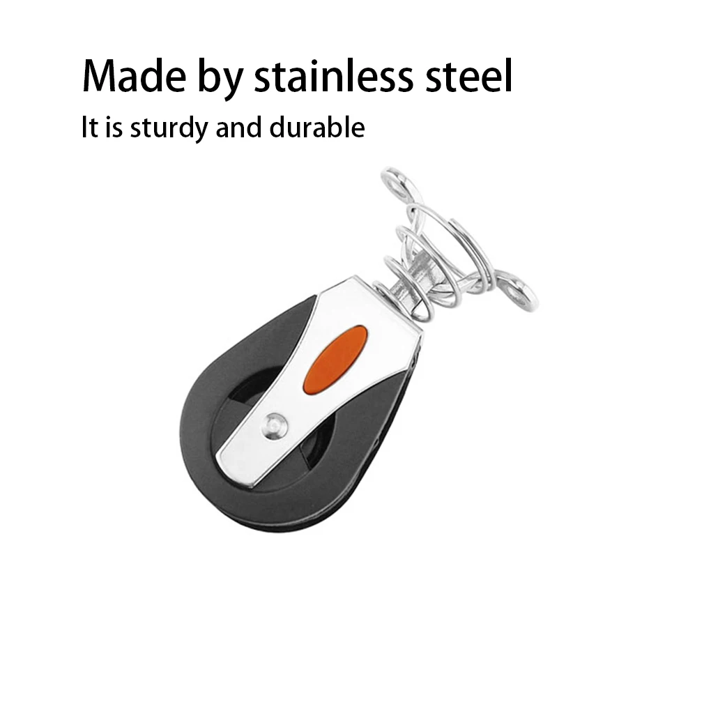 بكرة البحرية 316 الفولاذ المقاوم للصدأ إحزم معالجة قارب حوامل الأجهزة أداة دوارة ملحق تركيب لوازم جزء #4