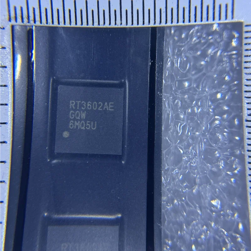 10pcs RT3602AEGQW Triple Channel PWM Controller IC for Intel IMVP8 Mobile CPU Core Power Supply, QFN-48