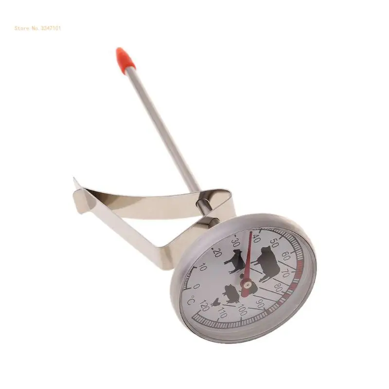 Stainless Steel Instant Read Probe Thermometer BBQ Cooking Gauge Dropship