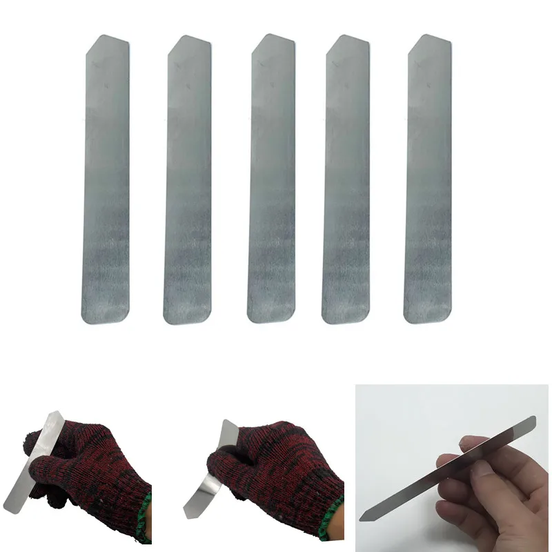 50/100PCS Stainless Steel Blade Soft Thin Pry Cell Phone Tablet Screen Battery Opening Tools for iPad Opener