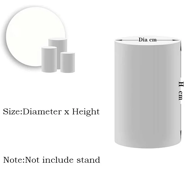 Boêmio flores plinto cilindro capa casamento chá de bebê aniversário cilindro pano de fundo capa