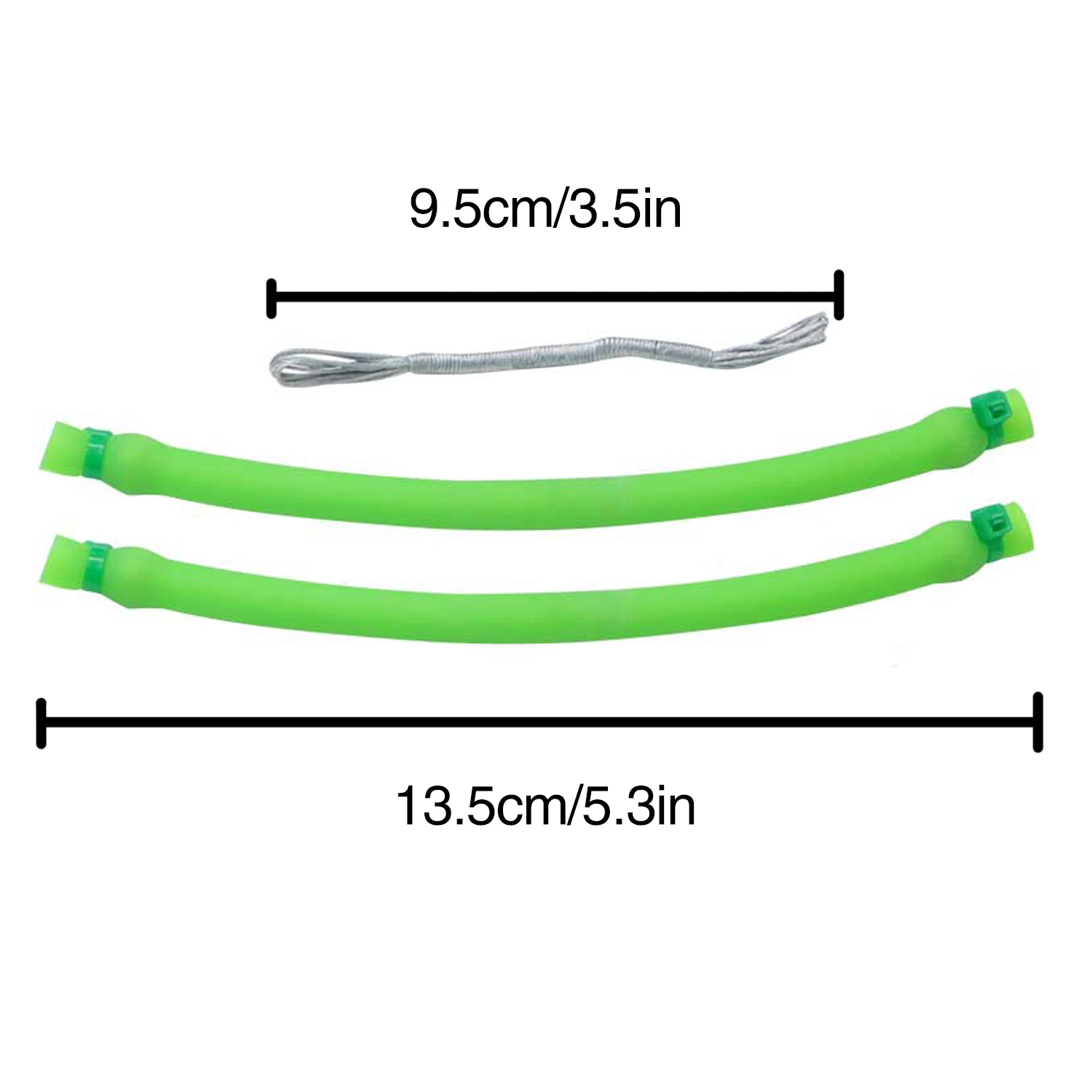 Folding Slingshot Hunting Rubber Bands, 3070 Tubular Shooting Rubber Bands, High Elasticity Rubber Band Accessories.