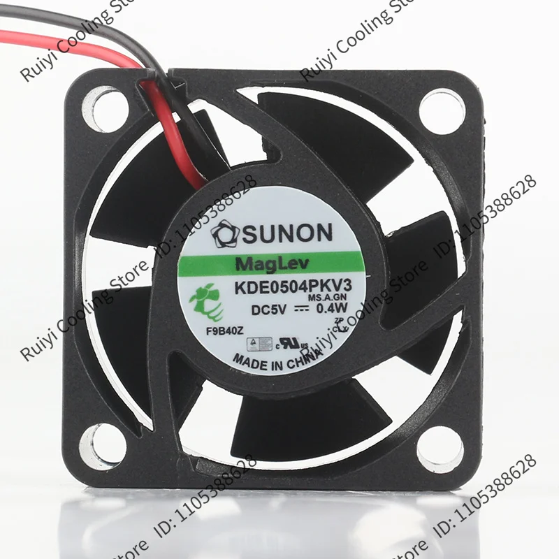 SUNON 4020 KDE0504PKV3 DC5V 0.4W 4CM Switching Fan