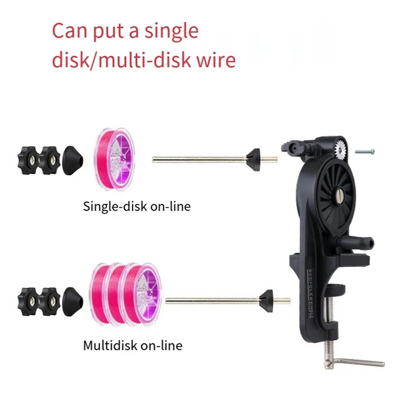 

Hot!1 Piece Fishing Line Recycler 3.5:1 Quick Fishingline Winder Spooler Pesca Accessories