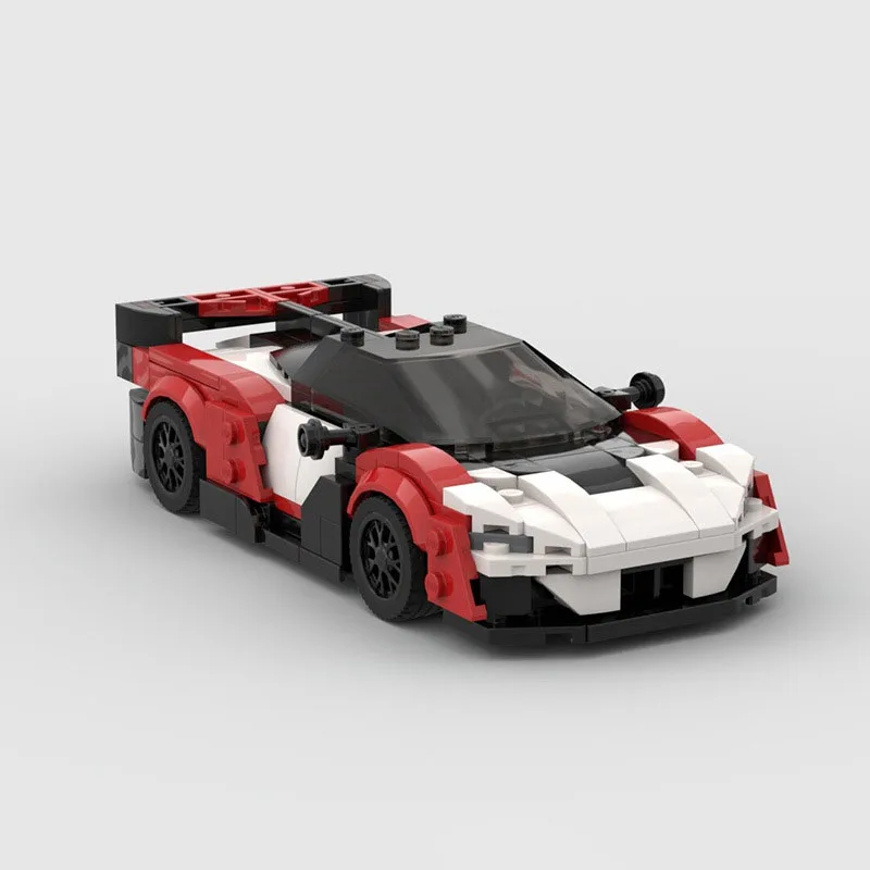 

MOC Sabre V3 Speed Champions Super Sports Cars Building Blocks Bricks Set Kids Toys Gifts For Boys And Girls