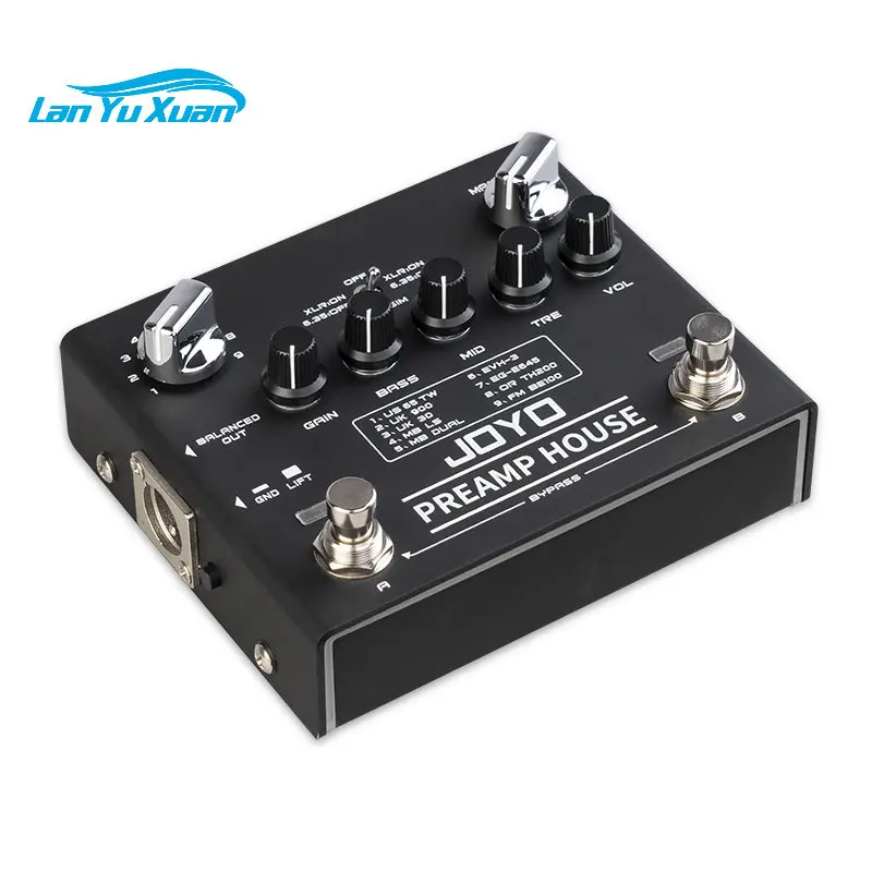 Reamp House Mini Effects Pre Simulation Electric Guitar Effects Fx Loop Interface Guitar Effects R15