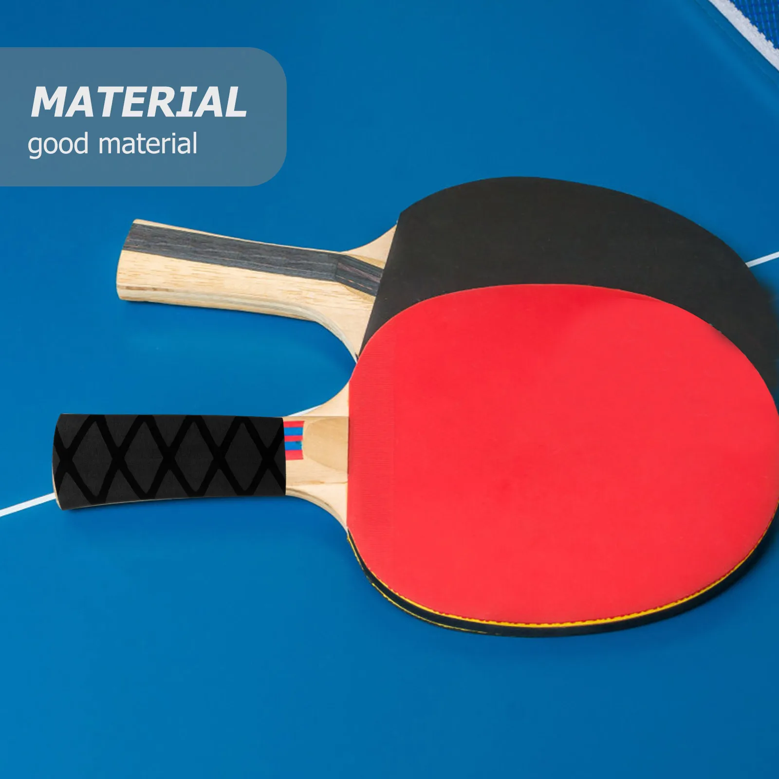 

Non-Slip Racket Sweat Absorption Grip Sleeve For Table Tennis Bat Overgrip Replacement Protective Handle Sleeve Elastic