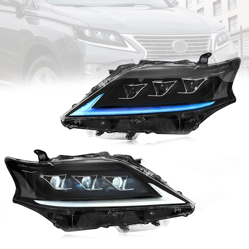 

LED Headlights For Lexus RX270 2009-2010 2015 RX350 RX330 Stylish Car Headlamp DRL Signal Projector Halogen Xenon Accessories