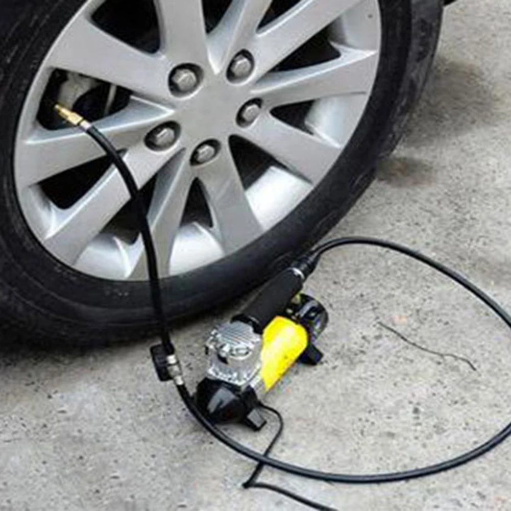 Car Tire Air Chuck Deflated Clip-on Adapter Brass Air Compressor Valve Clip Clamp Connector Nozzle Tyre Wheel Tire Air Chuck