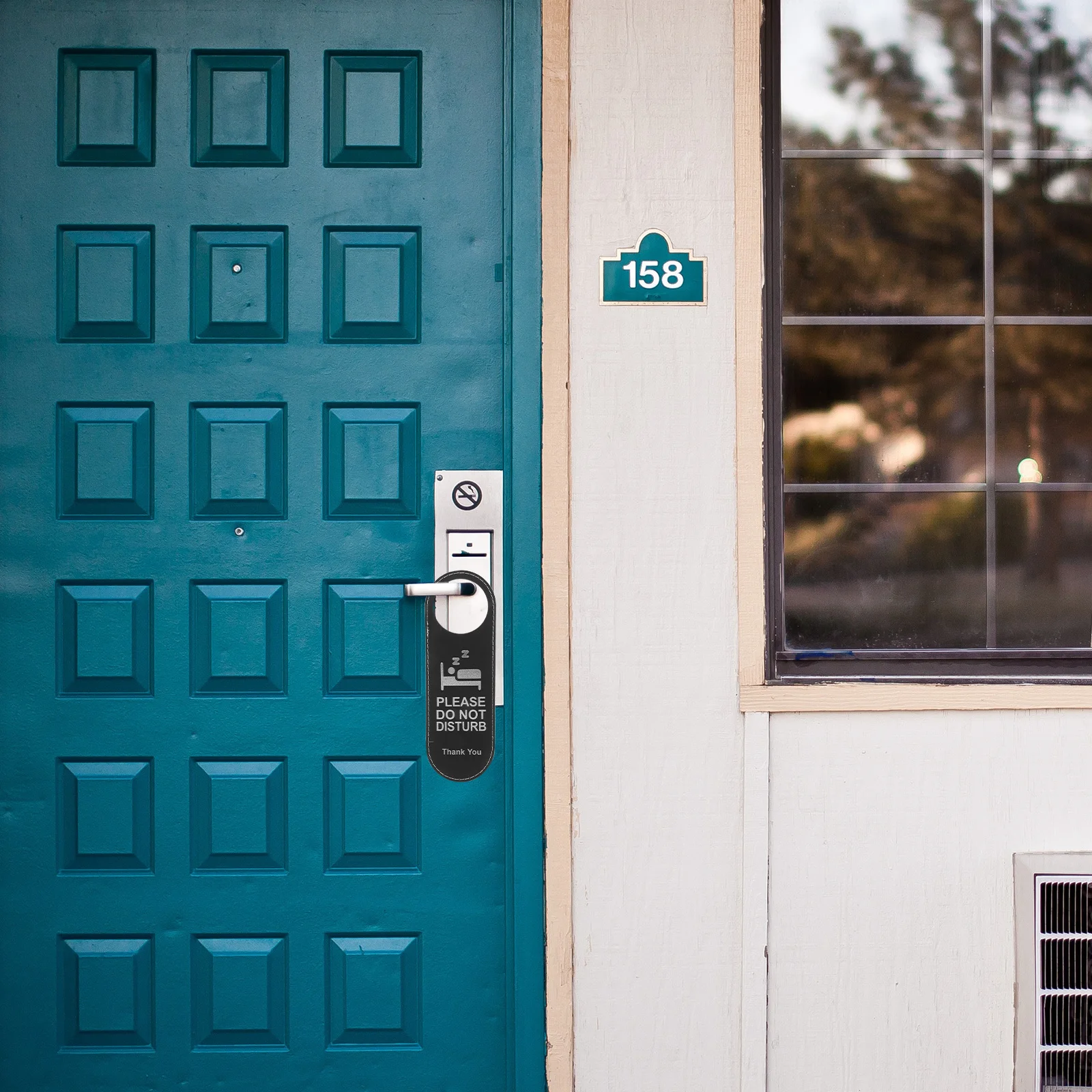 

5Pcs Reversible Door Hanger Sign Hotel Door Knob Sign Double Side Do Not Disturb Service Do Not Disturb Signs