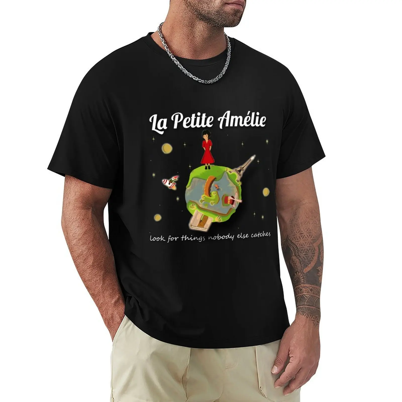 

La Petite Amélie T-Shirt animal prinfor boys for a boy valentines clothes black t-shirts for men