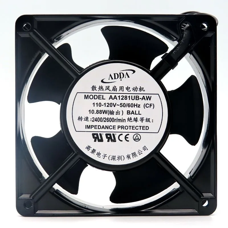 NEW ORIGINAL AA1281UB-AW 110-220V 10.88W 12038 120*120*38mm 12CM COOLING FAN