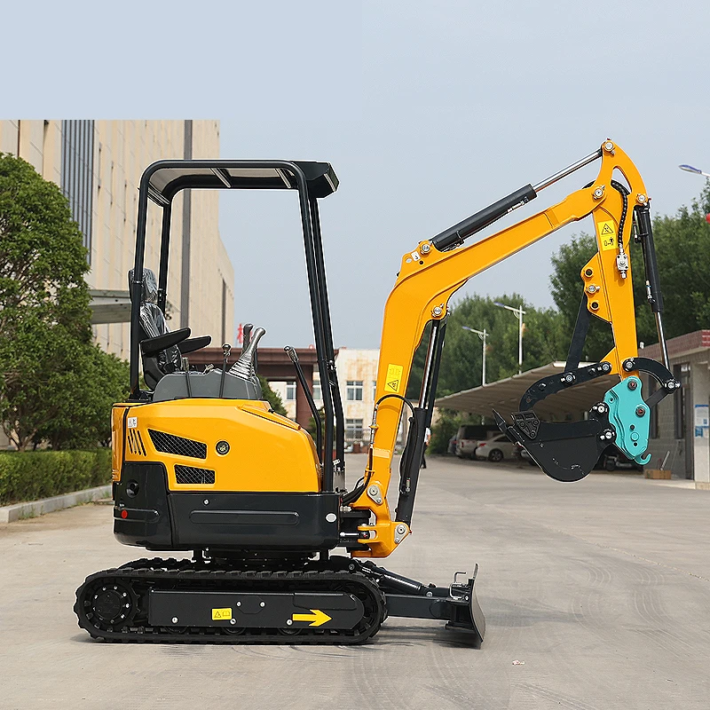 Smallest 1.8 ton Mini Excavator 2 ton Mini Digger 2 Ton Mini Bagger 2t Excavators For Home Use customized