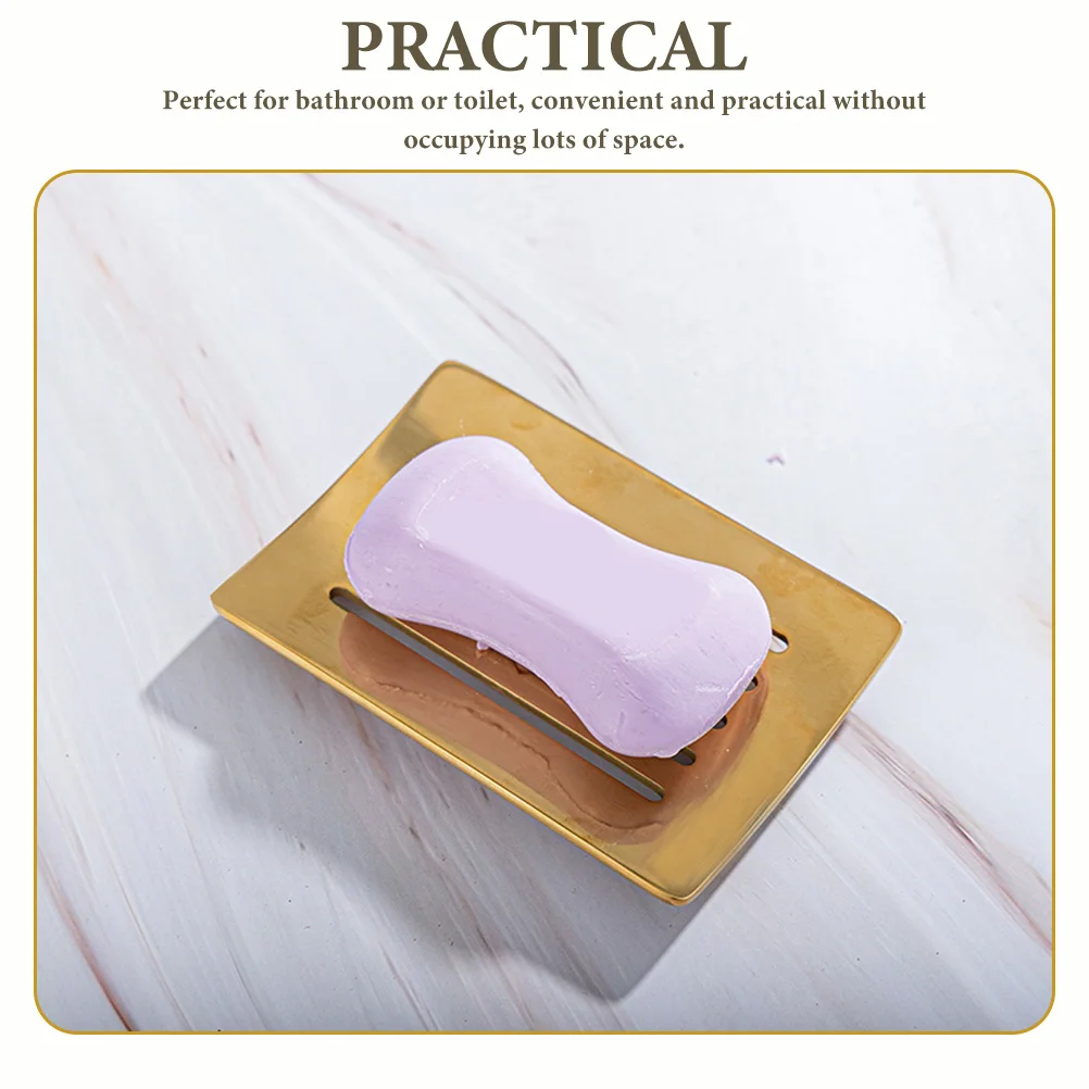 

Stainless Steel Holder For Metal Rack Bathroom Shower Kitchen Drainable Tray Bar Soap Storage Soap Bar Holder For Shower Box