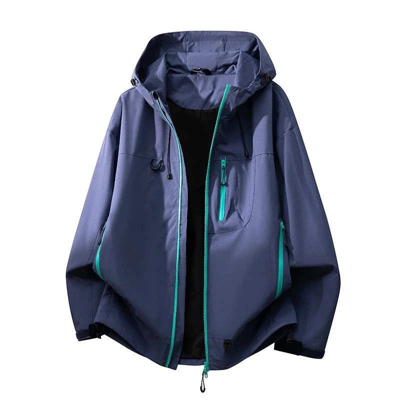 Outdoor Three Proof Soft Shell Assault Suit Men's Autumn Trendy Brand Mountaineering and Hiking Sports Jacket Loose Couple Jacke