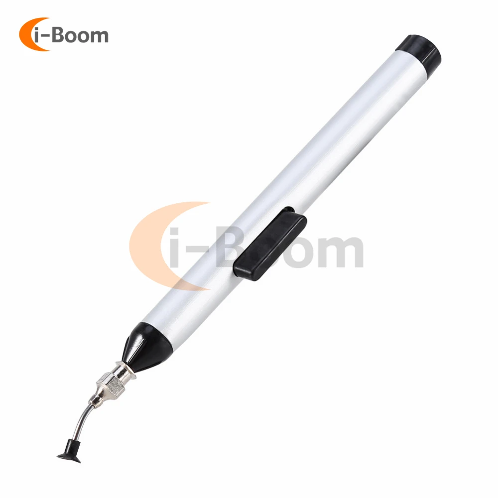 Anti-static IC SMD Vacuum Sucking Suction Pen Remover Tool IC SMD Tweezer Pick Up Tool Solder Desoldering with 3 Suction Headers