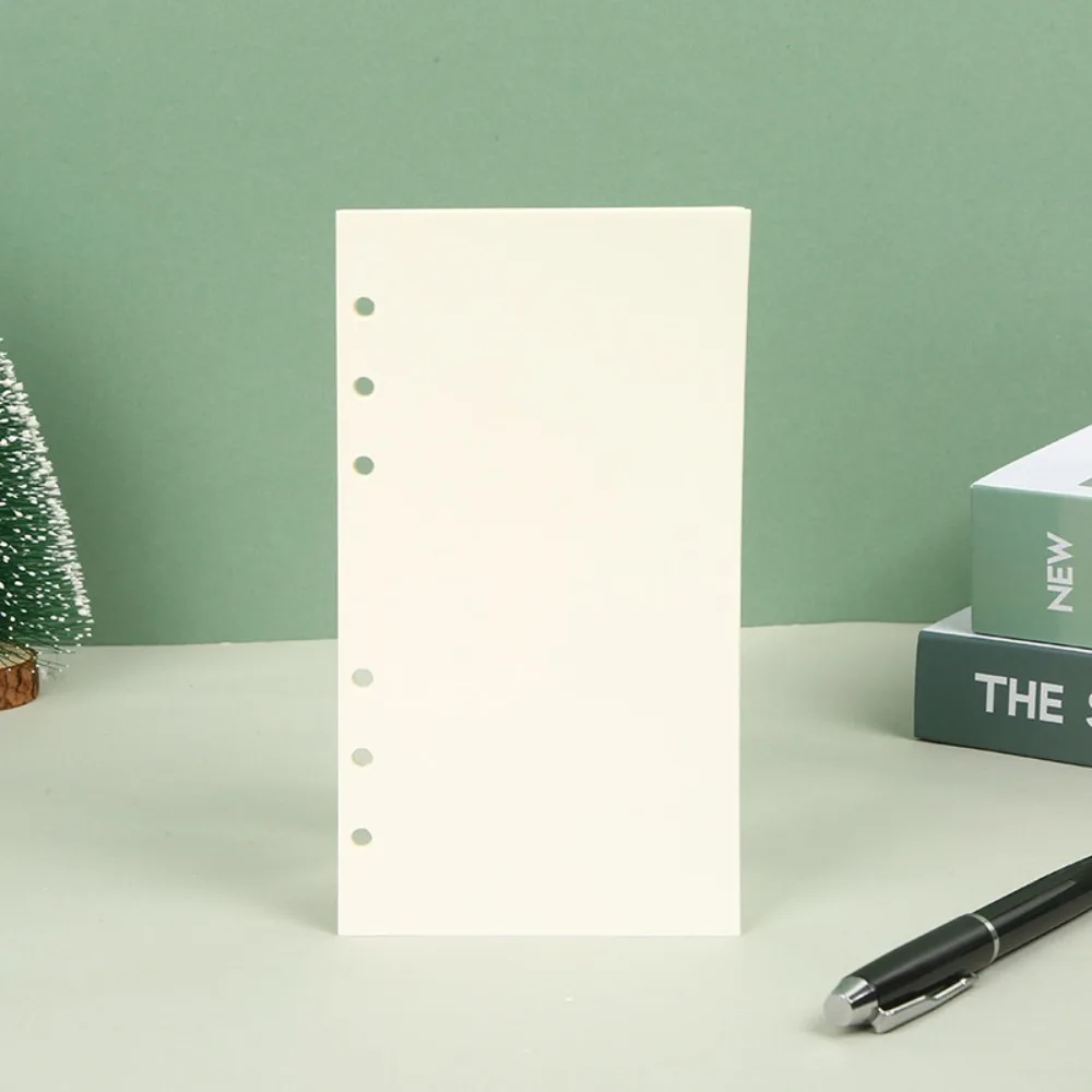 45Sheet Loose-Leaf Notebook Refill Paper Line Grid Index Inside Page Cards A5 A6 A7 Inner Refill Paper Paper Stationery