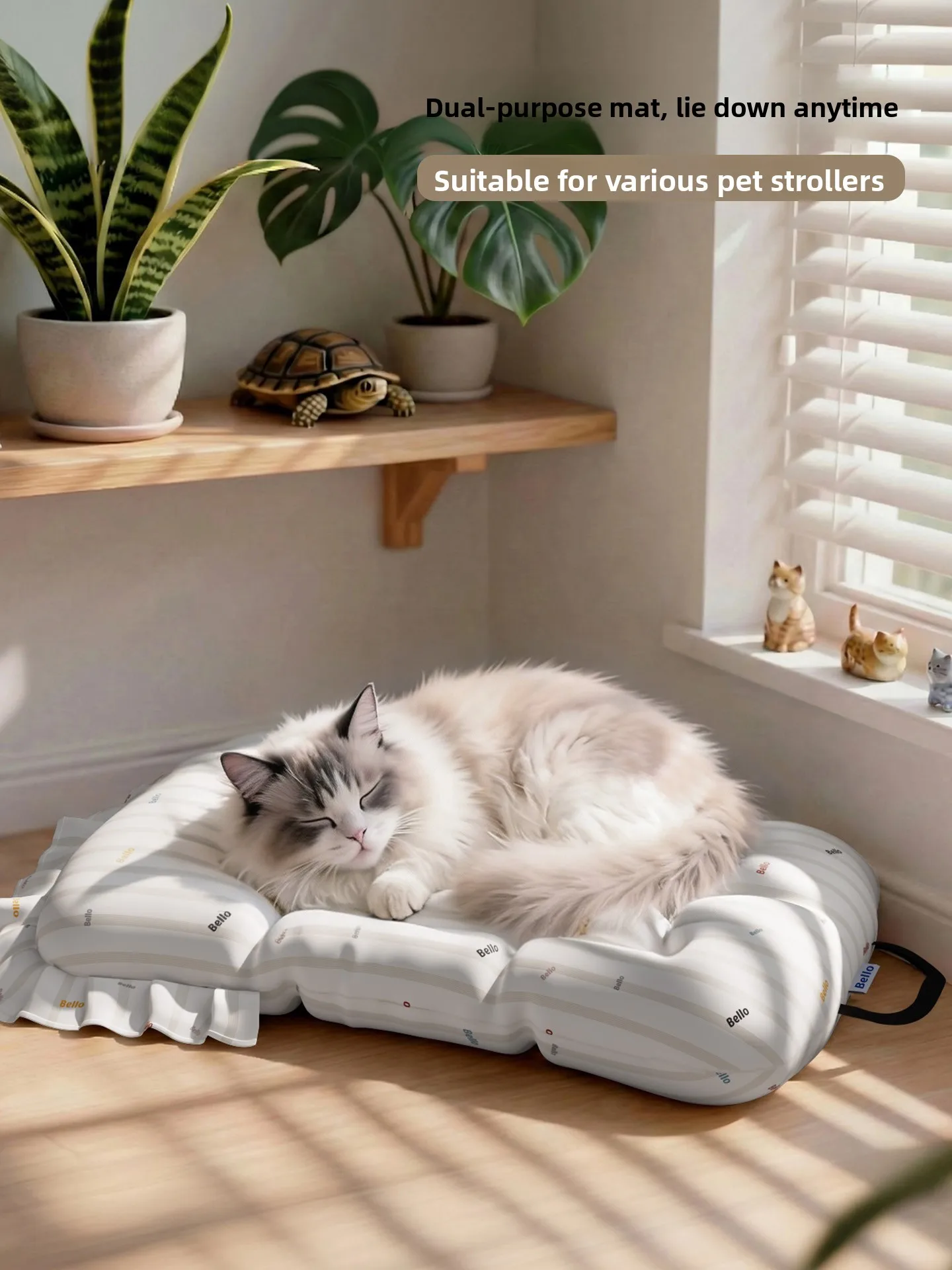 

Bello Pet Stroller Mat Warmth for Dogs And Cats Pet Travel Car Mat Autumn Winter Pet Accessories Dog Bed Pet Supplies