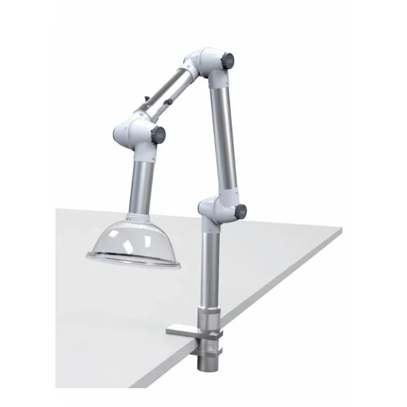 

High Density Polypropylene Smoke Exhaust Arm Universal Exhaust 360 Rotatable Aluminum Alloy Exhaust Hood