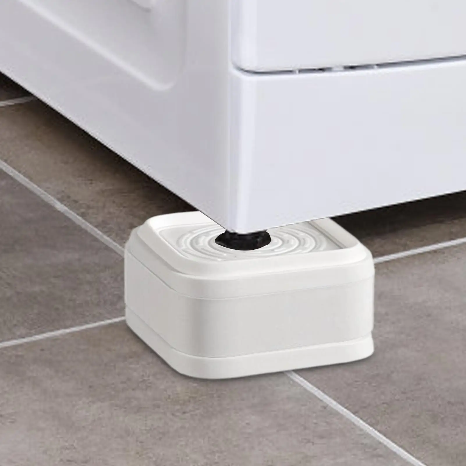 4 قطعة أثاث قابل للتعديل يرفع الناهضون كتل مربعة قابلة للتكديس غسالة أريكة الأريكة رافع للصدمات الحد من الضوضاء