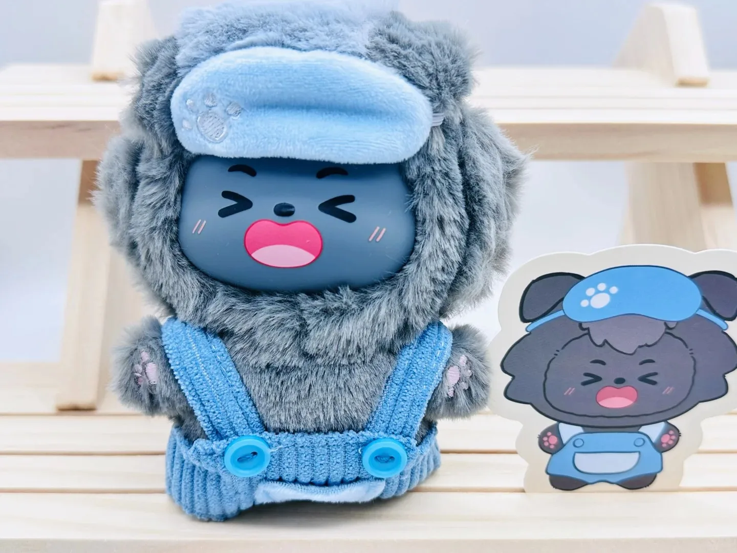 Angenehme Ziege und große große große Wolf Blind Box Daily Life Serie Anime Figur süße Puppe Überraschung Geschenk Ornamente