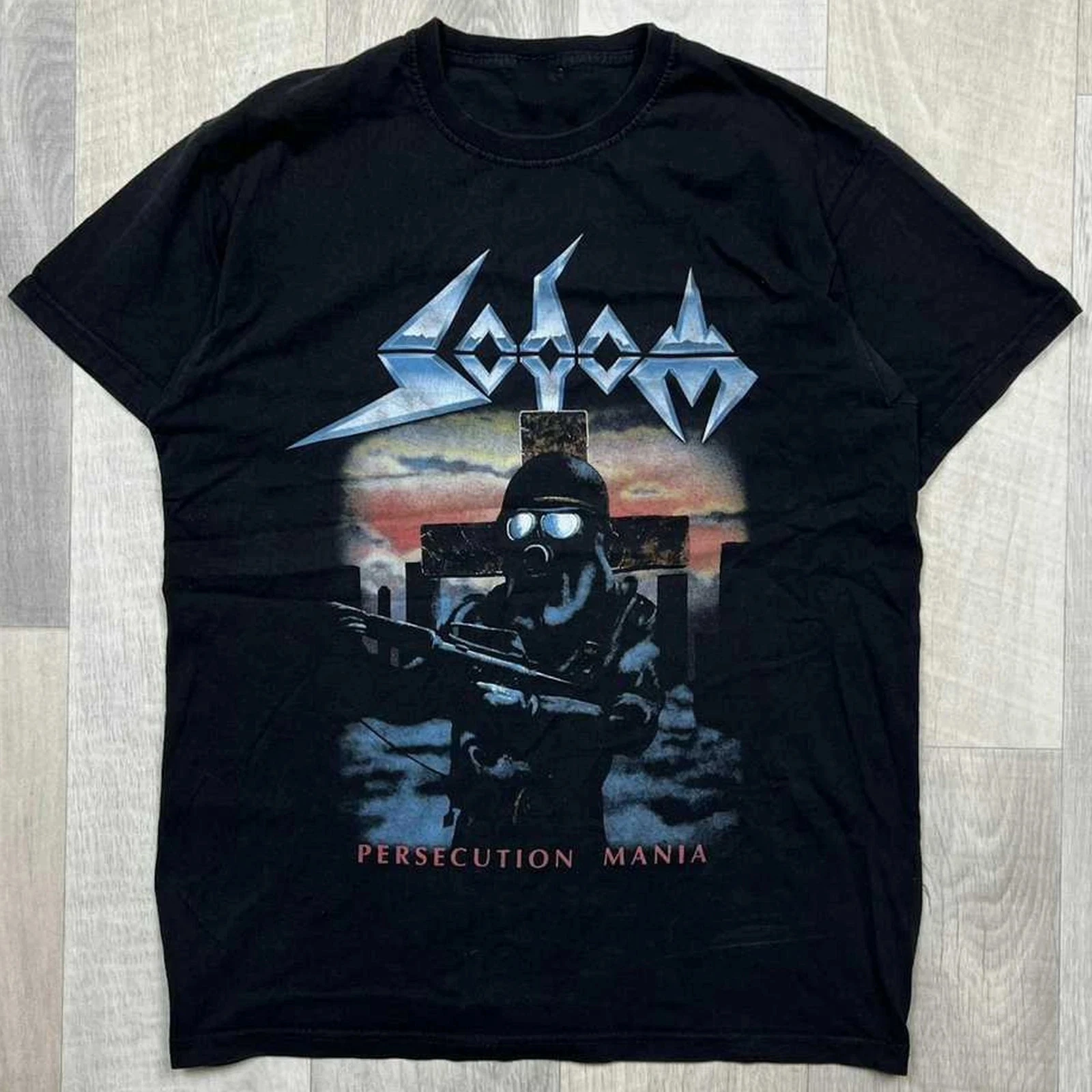 

Sodom Band Black Cotton Short Sleeve Gift for Fan T-shirt Unisex All Size T Shirt Unisex Cotton Short Sleeve High Street