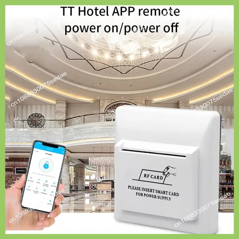 Ahorro de energía Bluetooth Y19A, interruptor de ahorro de energía Tthotel, tarjeta RFID de 13,56 Mhz, Control por aplicación, ahorro de energía para Hotel y apartamento