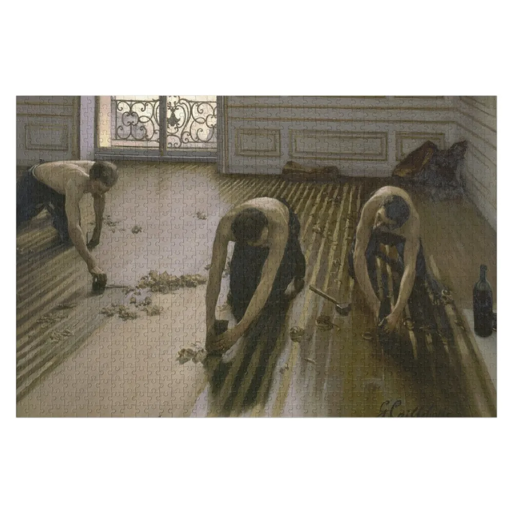 

The Floor Planers Gustave Caillebotte 1875 French Art Jigsaw Puzzle Personalised Toys With Photo Puzzle