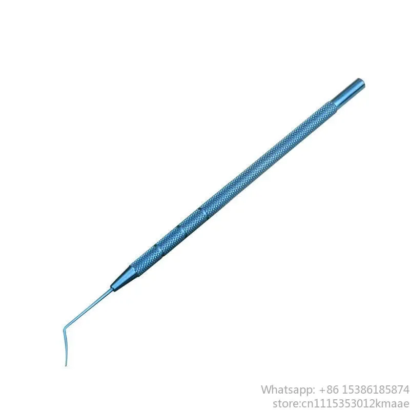 Vequyn Micro Iris Repositor Spatulas Opthhalmic Instruments Spatulas with Semi-sharp Tip