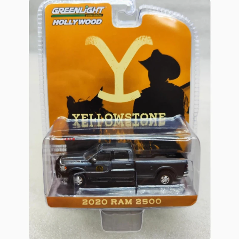GreenLight 1:64 Skala 2020 Ram 2500 Pickup Alloy Symulacja modelu samochodu Klasyka Prezent dla dorosłych Statyczny wyświetlacz