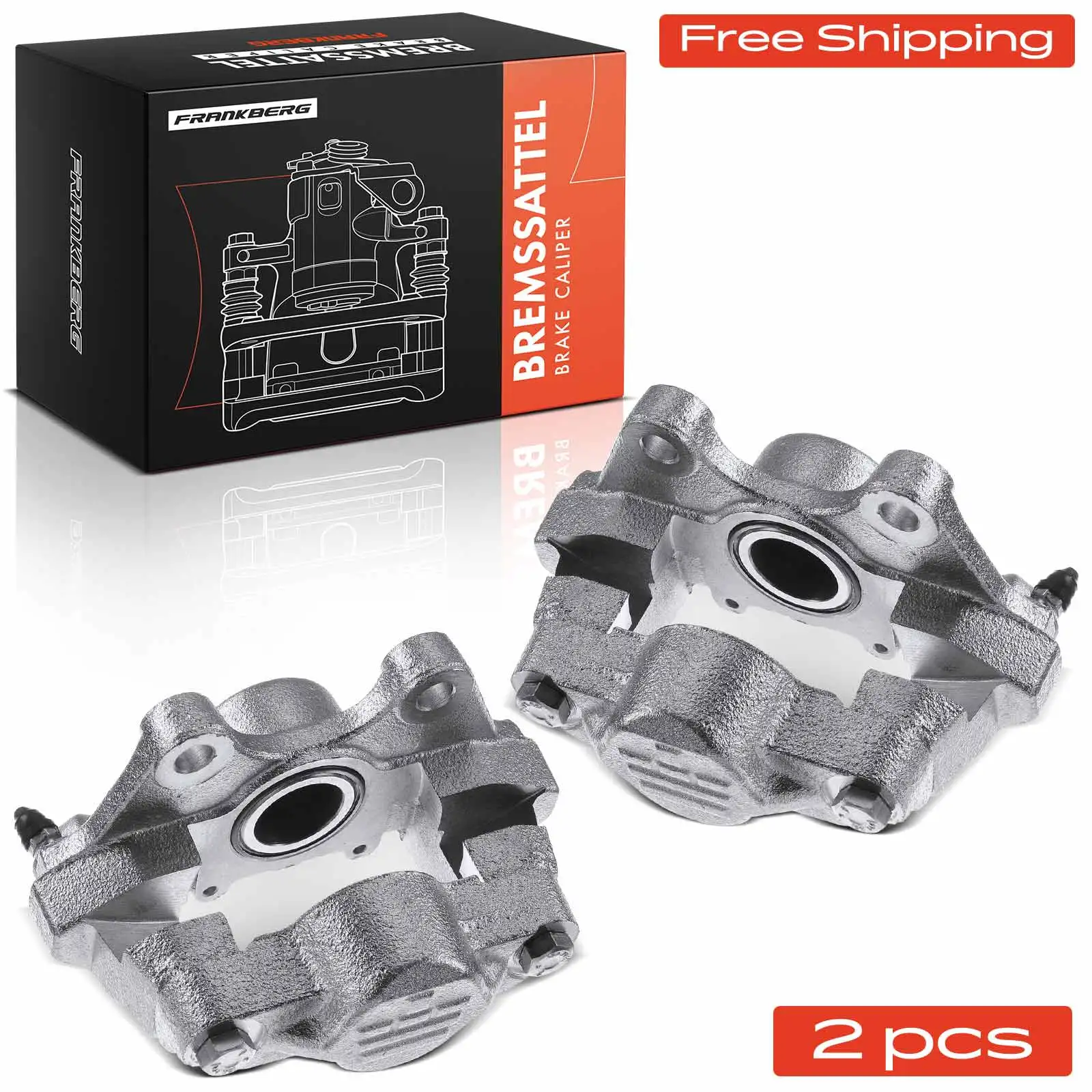 Frankberg 2x Bremssattel Hinten Links Rechts für Land Rover Defender Discovery Range Rover SMC500240 STC1264 19-2070 SMC500110