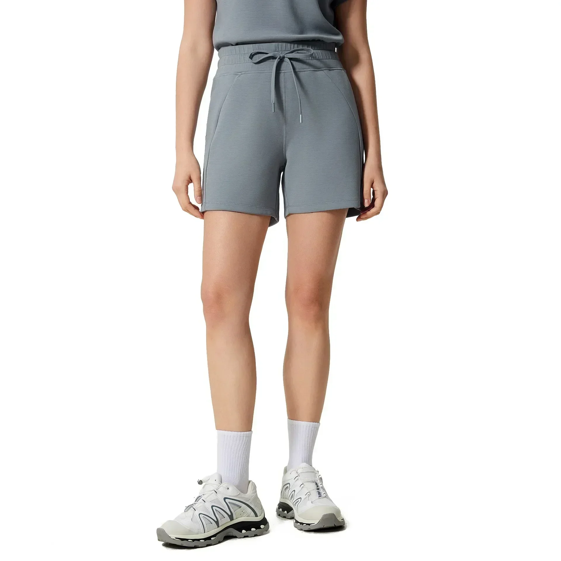 

Lemon Yoga Shorts High Waist Drawstring Women Clothing Sportswear Gym Fitness Quick Drying Loose Casual Sports Running Lifting