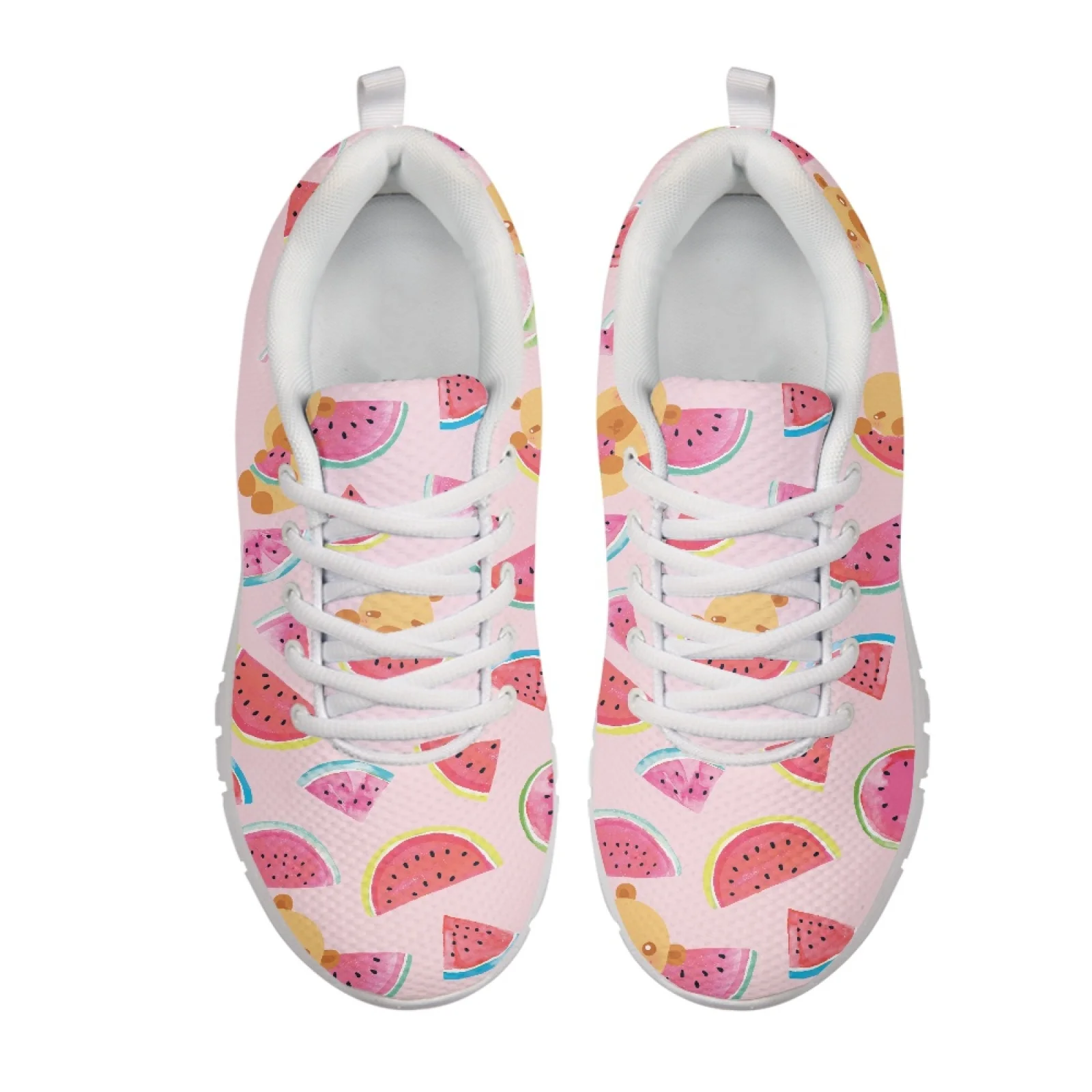 Coloranimal Sneakers de marche légères à motif de fruits, baskets de marche pour femmes, chaussures de course pour hommes et femmes